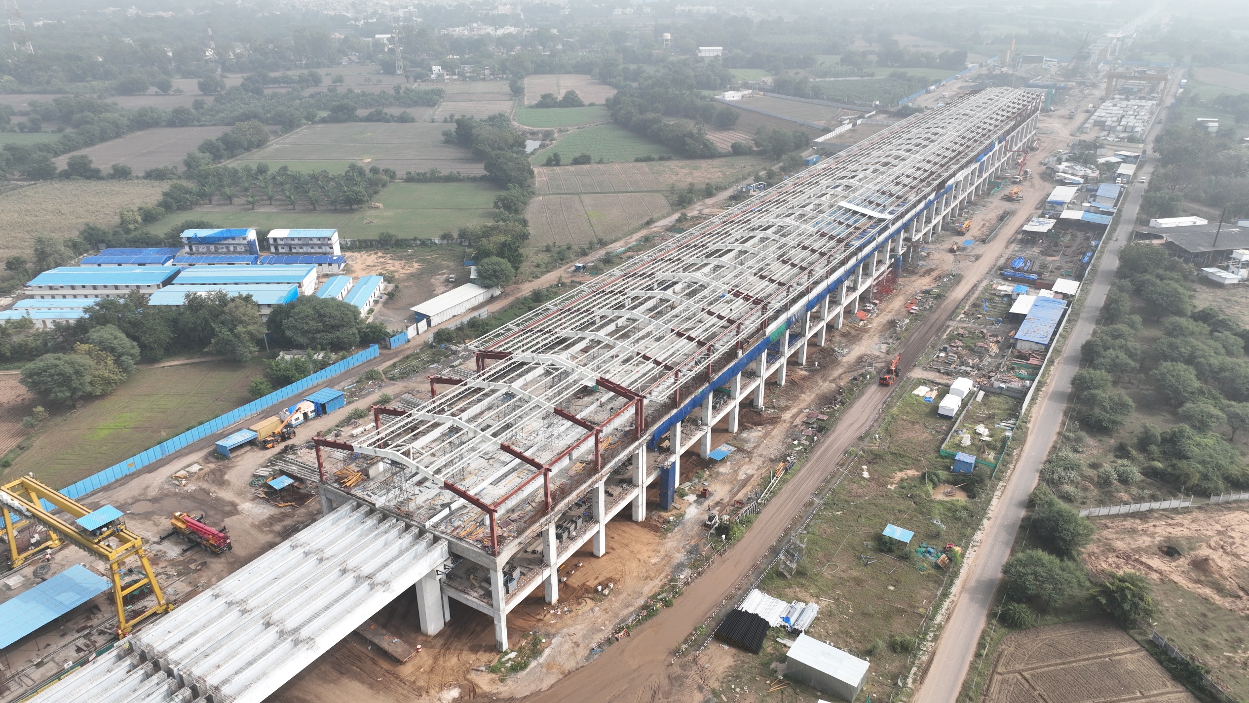 Shaft 2 work in progress at Mumbai Suburban District, February 2024
